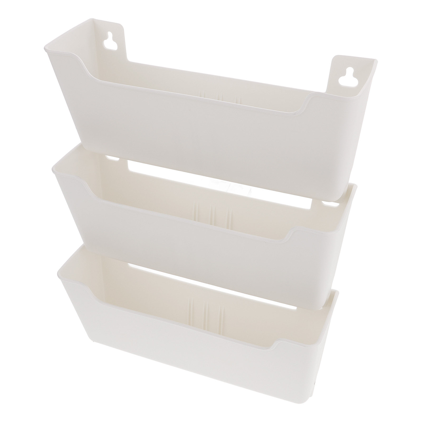 Magazine Holder Rack - 1 Adet Şeffaf Duvar Dosya Düzenleyici