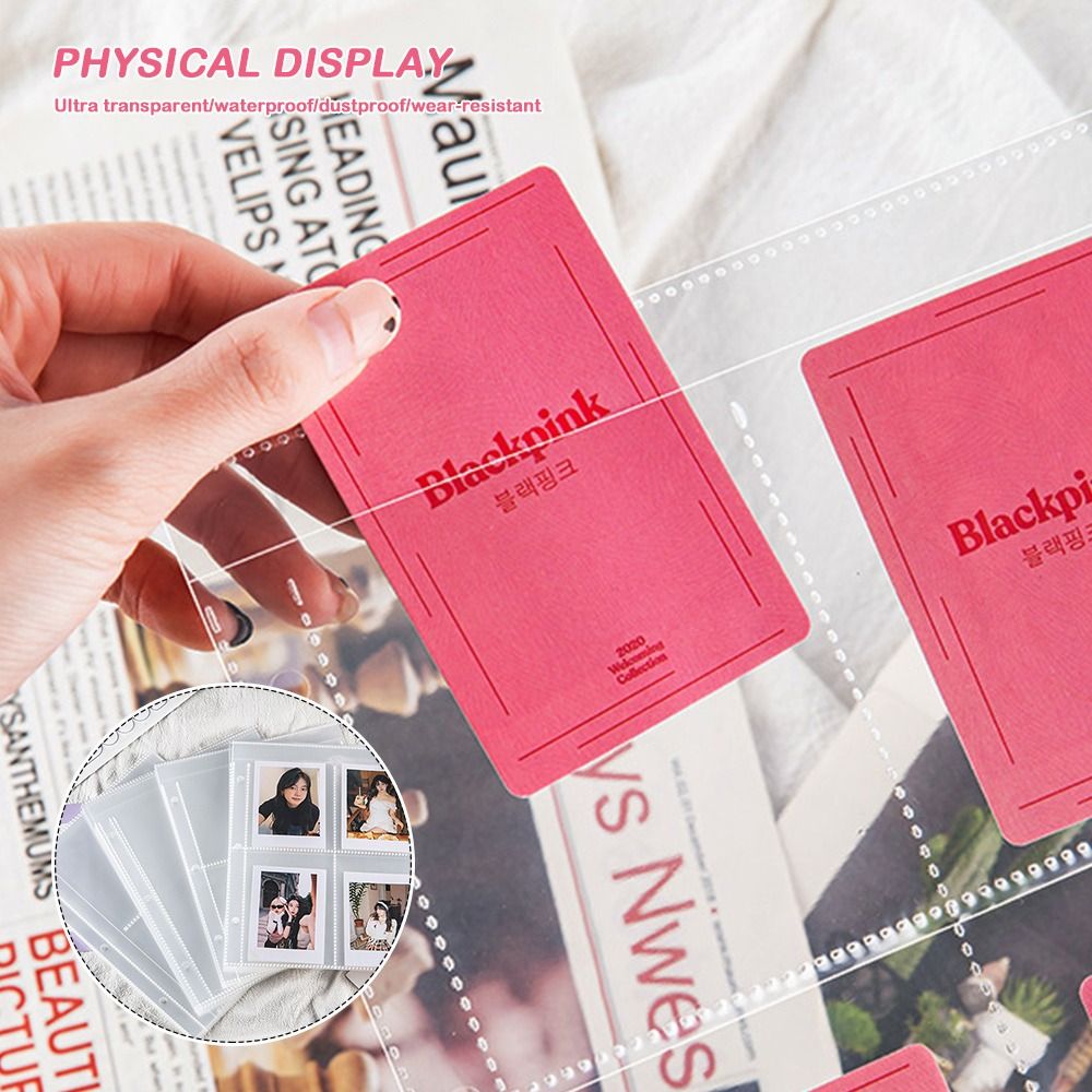 10 ADET Şeffaf A4 Kpop Fotocar - Binder A4 Lever incelemesi ve fiyatı