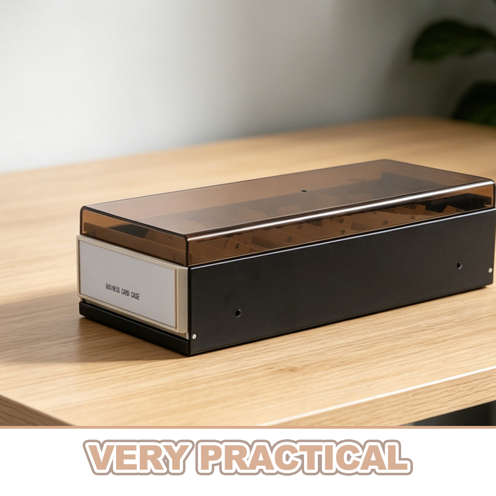 Büyük Kapasiteli Kartvizitlik  - Card Index Box incelemesi ve fiyatı