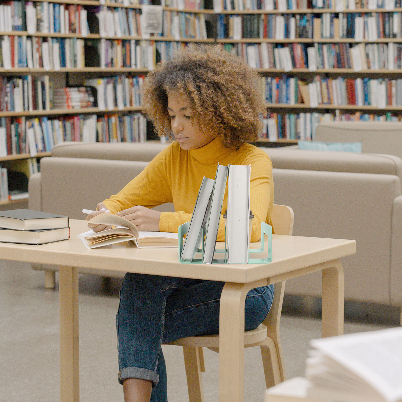 Masaüstü Kitap Tutucu Rafı Der - Magazine Holder Rack incelemesi ve fiyatı