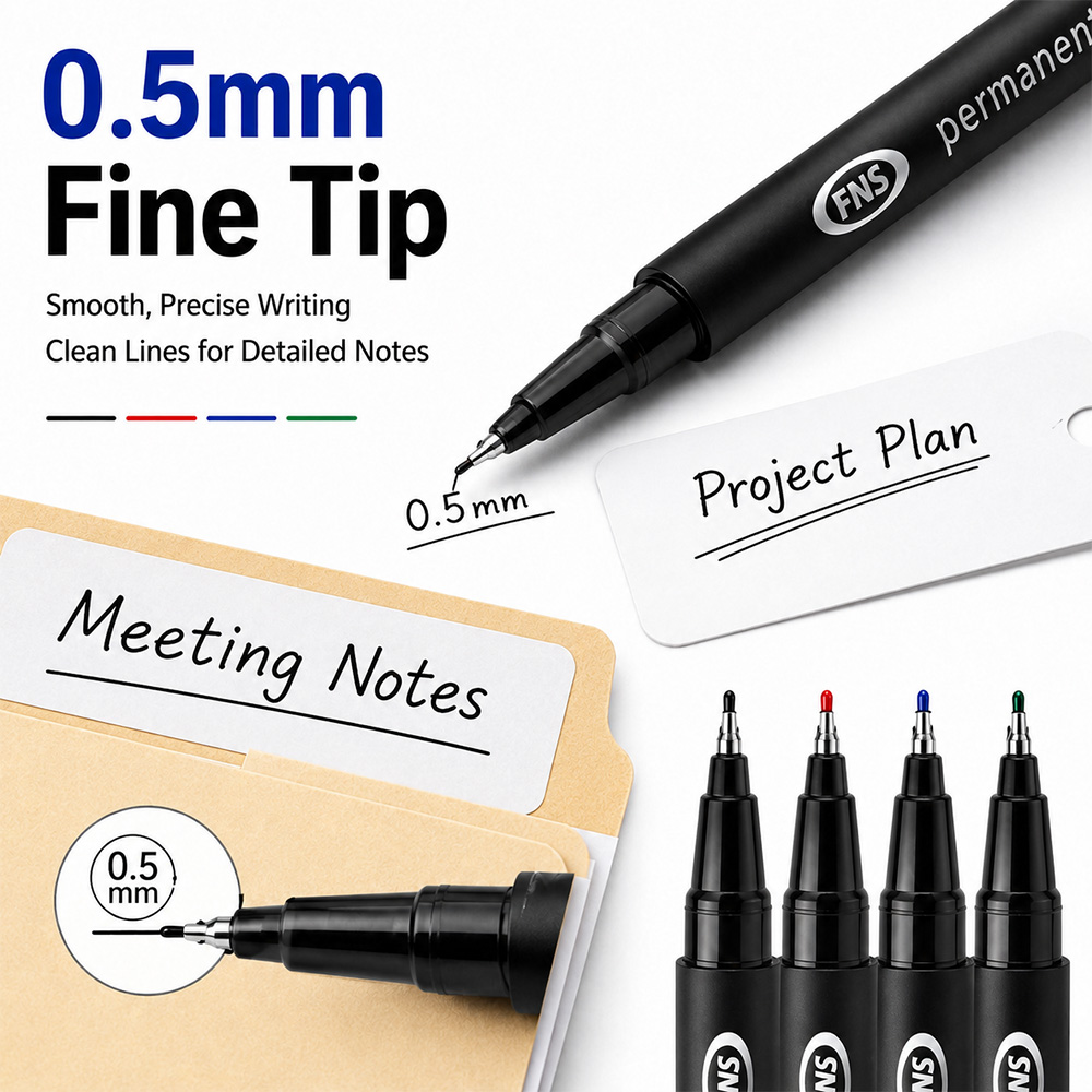 4/12 adet 0.5mm ince uçlu kalı - Correction Pen Fine incelemesi ve fiyatı