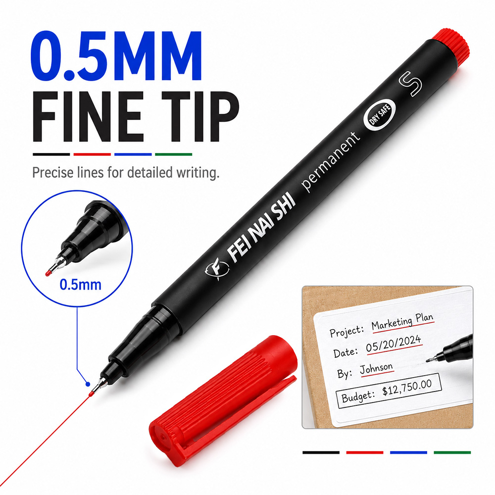 4/12 adet 0.5mm ince uçlu kalı - Correction Pen Fine incelemesi ve fiyatı