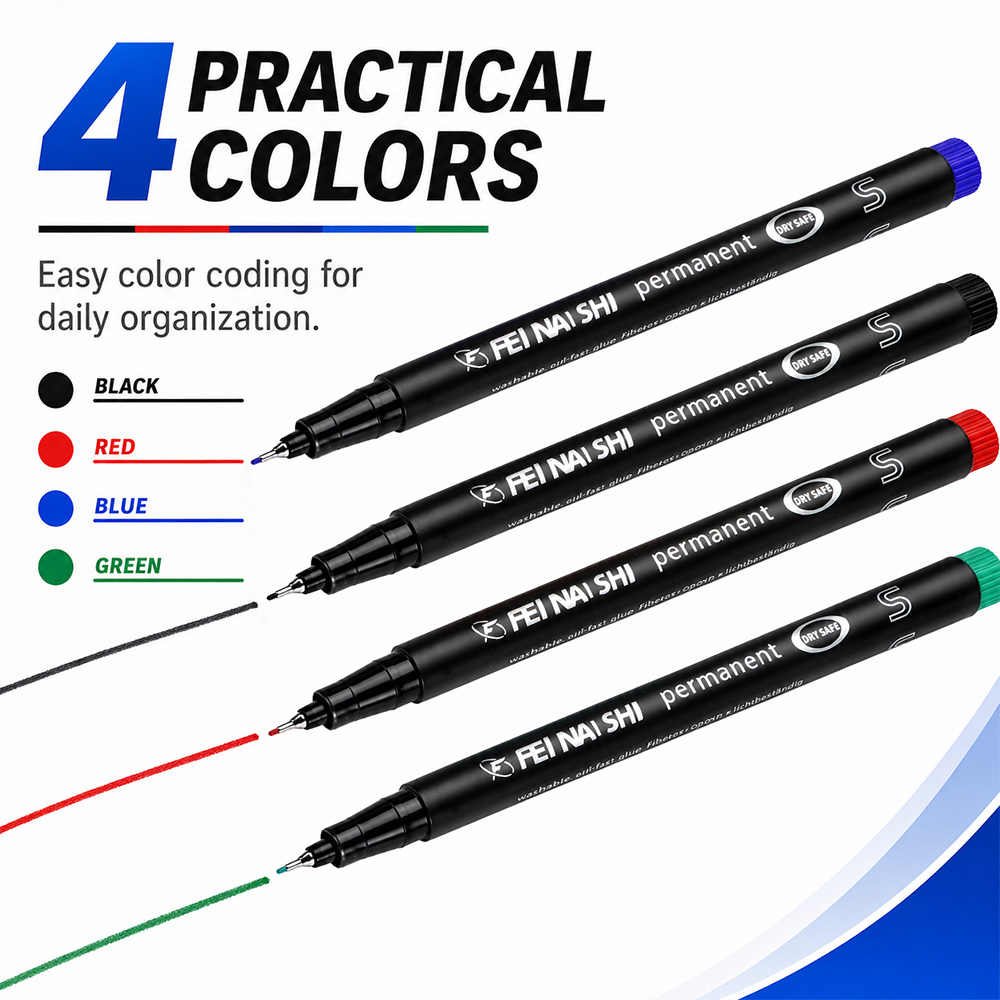 4/12 adet 0.5mm ince uçlu kalı - Correction Pen Fine incelemesi ve fiyatı