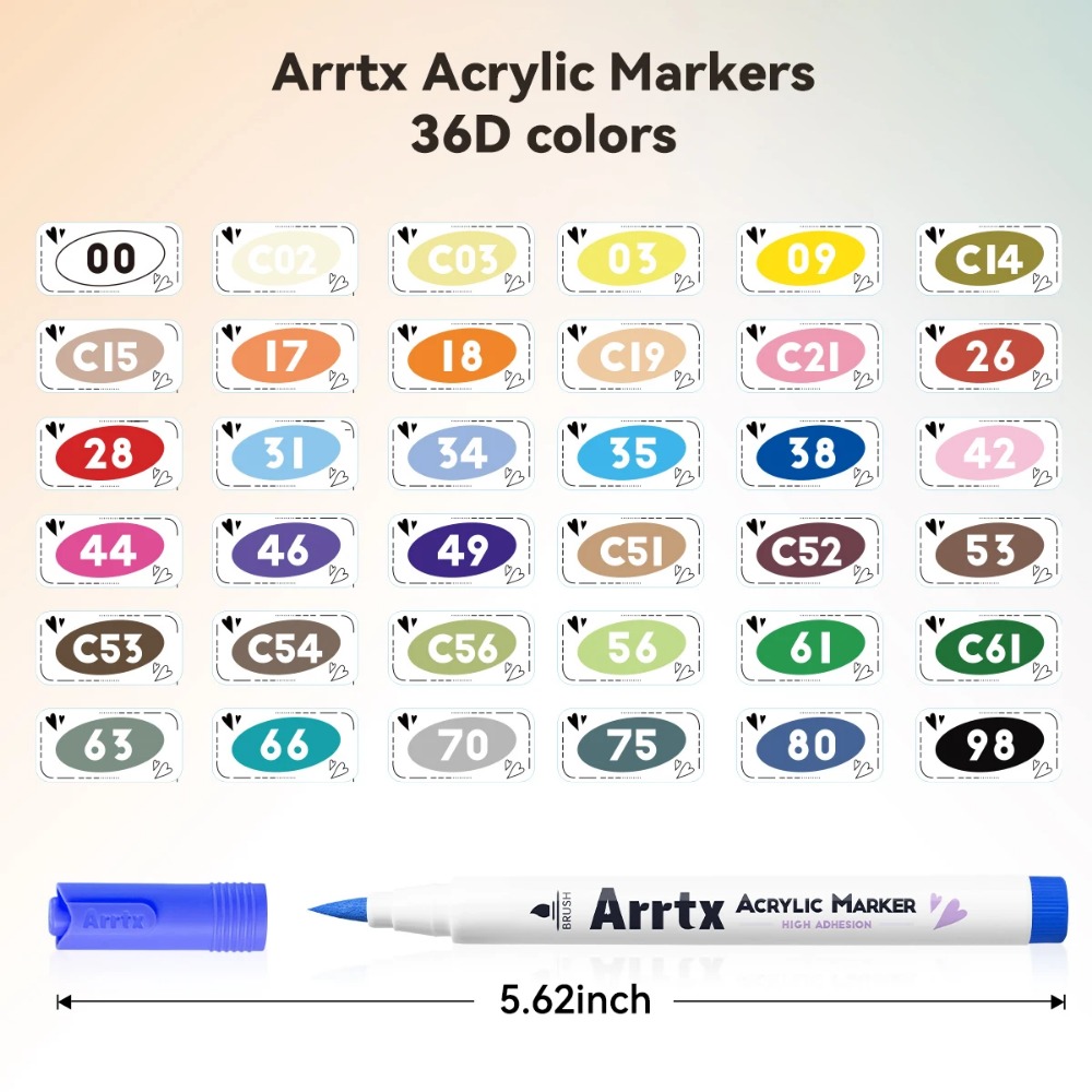 Arrtx 30/36/48/60/90 Renkli Ak - Copic Marker Classic incelemesi ve fiyatı