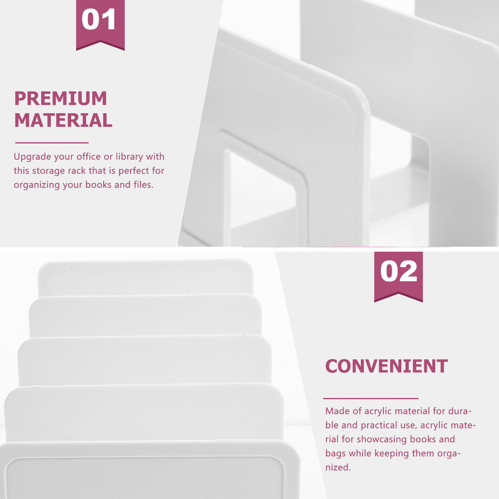 Sağlam Akrilik Masaüstü Dosya  - Magazine Holder Rack incelemesi ve fiyatı